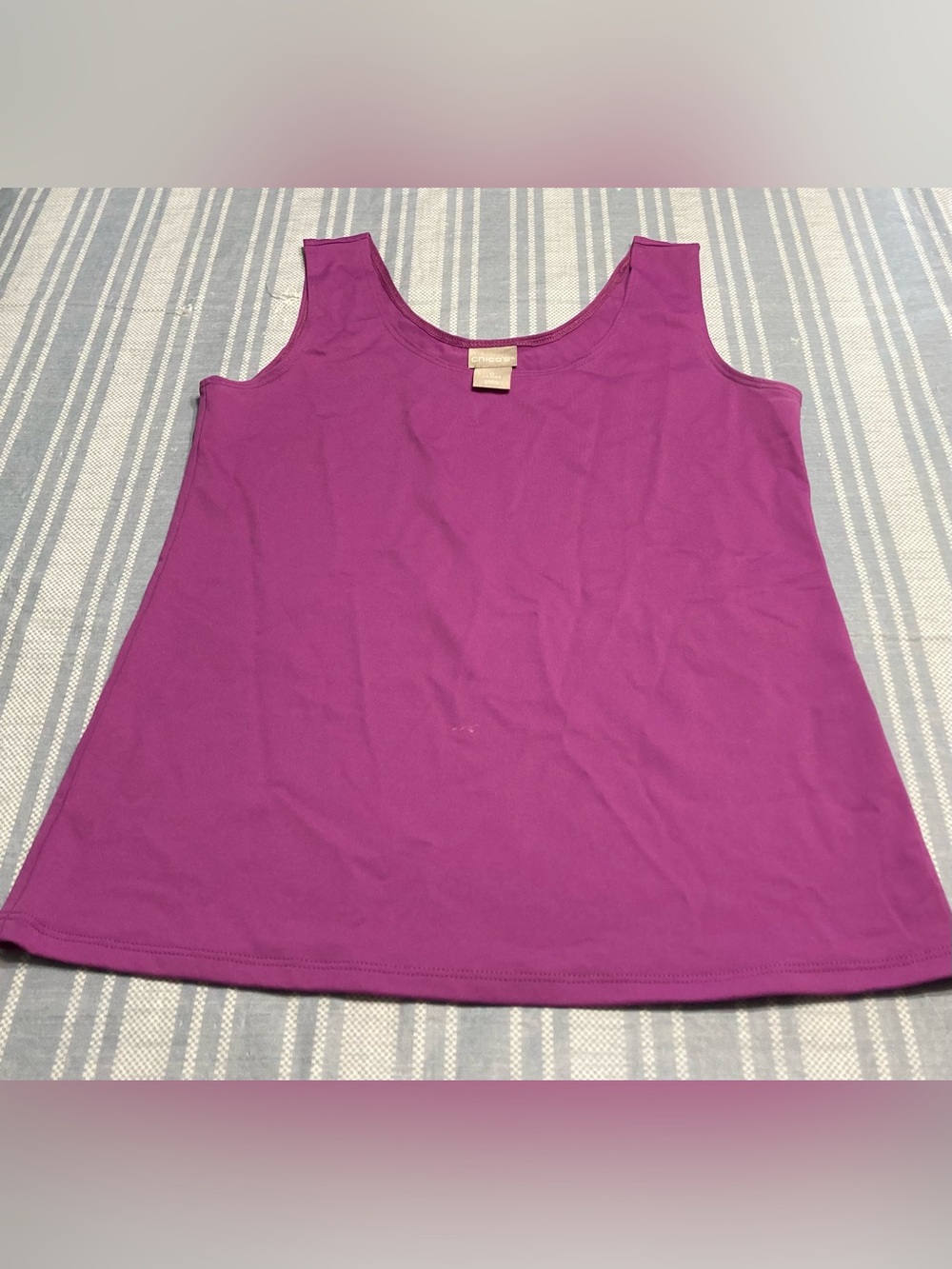💛TODAY***$10***Chico's orchid colored tank top.